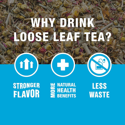 Tiesta Tea - Mango Dreamzzz Chamomile Loose Leaf Herbal Tea, Relaxing Chamomile & Lemongrass Blend, Caffeine-Free, 1.5