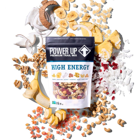 14oz, Power Up Premium Trail Mix - High Energy Trail Mix Gluten Free, Vegan, Non-GMO