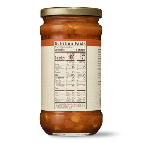 16oz, (Pack 6) Rao's Homemade, Vegetable Minestrone Soup