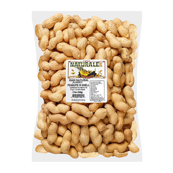 Naturalee Peanuts, Plain In Shell 2 lbs - Raw, Unsalted - Natural
