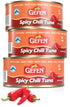 Gefen Super Spicy Chili Tuna 6oz (3 Pack) | Delicious Spicy Taste