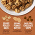Healing Home Foods 7oz (3Pack) P-Nutty Chip, Gluten Free Granola Mix with Peanut Butter & Chocolate Chips - Low Sugar