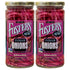 Foster's Pickled Red Onions in a Jar, 16oz, 2 Pack, Traditional Vegetables