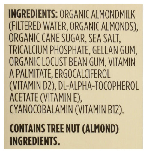 365 32 Oz (Pack 4) by Whole Foods Market, Organic Original Almond Milk, Fl