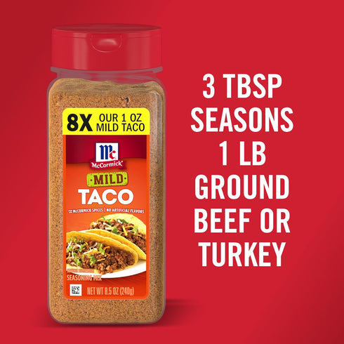 8.5 oz McCormick Mild Taco Seasoning Mix