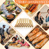 26mm 15m/49ft,1 HAIKISS Collagen Sausage Casing,HALAL Edible Drying Sausage Casings for Hot Dog,Breakfast Sausage