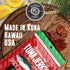 2 3's, (2 (Pack 2), Kaimana Ahi Tuna Jerky Sriracha Ounce - Paleo Style - Premium Fish Jerky Made in the USA. High