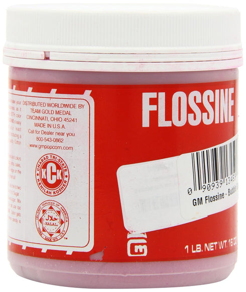 Gold Medal 1-Pound Flossine Can, Bubble Gum