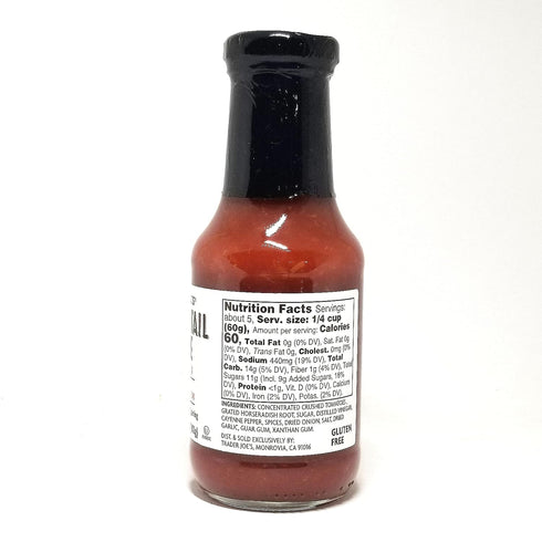 11 Oz (Pack 2) Trader Joe's Seafood Cocktail Sauce, Premium With Fresh Horseradish