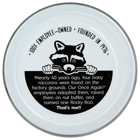 16oz Once Again Natural Creamy Almond Butter, - American Classic, No Stir - Salt Free, Unsweetened - Gluten Free