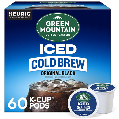Green Mountain Coffee Roasters Original Black Iced Cold Brew Coffee, Single Serve