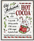 Stupell Industries 'Old Fashioned Hot Cocoa Recipe', Framed Giclee Art, Black, 16