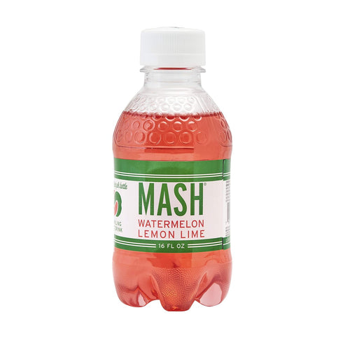 Boylan Bottling MASH Great Tasting Watermelon Lemon Lime Lightly Carbonated Fruit Drink