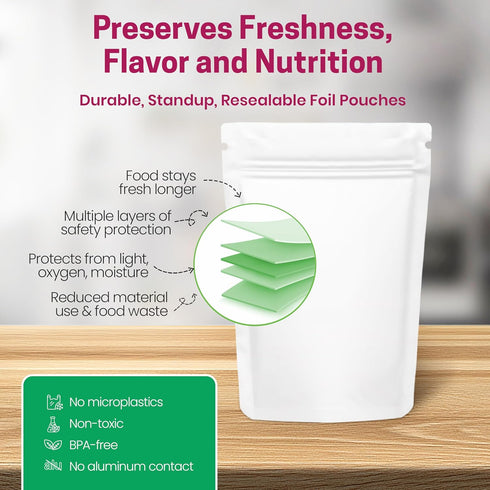 8 7 oz. Z Natural Foods Super Berry Blend: Organic Freeze-Dried, Delicious Fruit Powder for Overall Well Being, Add