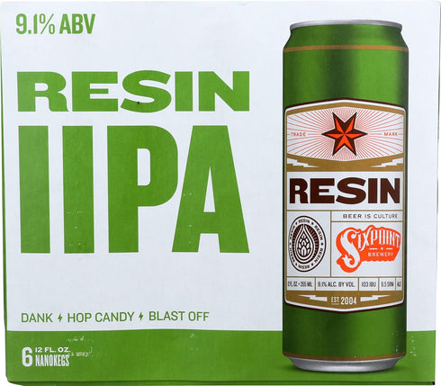 Sixpoint Brewery 6pk, 12 Oz Sixpoint, IPA Resin, Fl Cans