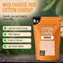 2 LB Oh! Nuts Fresh Cotton Candy Sugar Floss - Orange Flavor- Bulk Bag | Party Flavors for Kids, Adult Birthday Treats