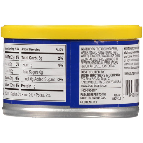 9.5 oz Bush's Best Original Bean Dip