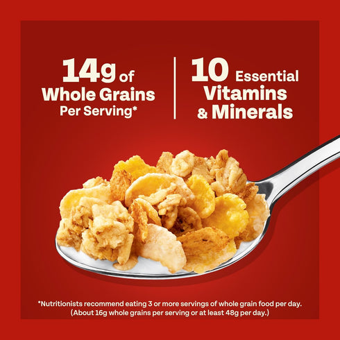 12 oz Honey Bunches of Oats Cinnamon Cereal, Breakfast Cereal with Oats and Granola Clusters, Box