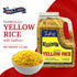 3.5lb Dixie Lily - Yellow Rice Dinner - Long Grain Parboiled With Vegetables, Turmeric, Mexican Saffron, Flavorful