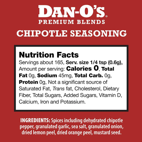 3 3 Pack (3.5 oz) Dan-O's Seasoning Small Bottle Combo | Original, Chipotle, & Spicy |