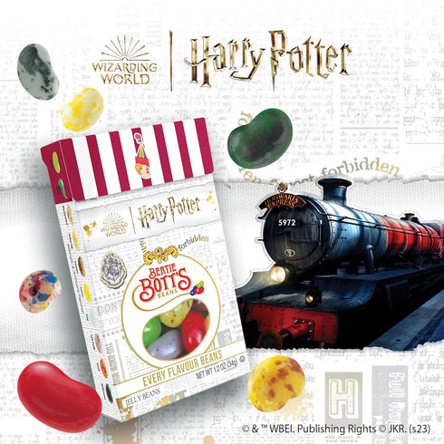 1.2 oz 6 Pack Harry Potter Bertie Bott's Every Flavour Beans, Box