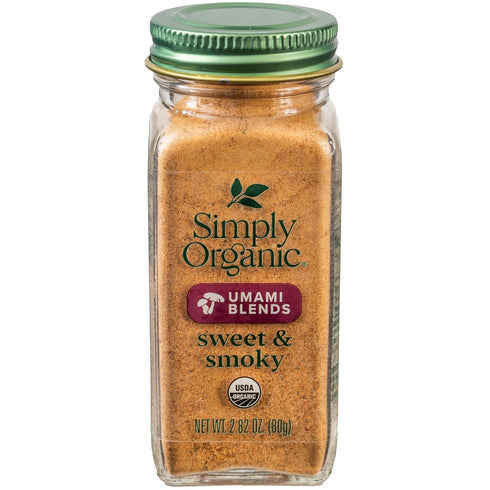 Simply Organic Organic Sweet & Smoky Umami Blends, 2.82 OZ