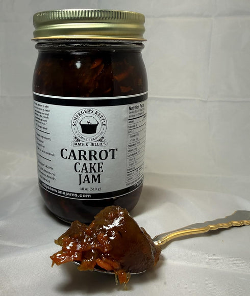 Scherger's Kettle - Shipshewana, IN 8 oz Carrot Cake Jam
