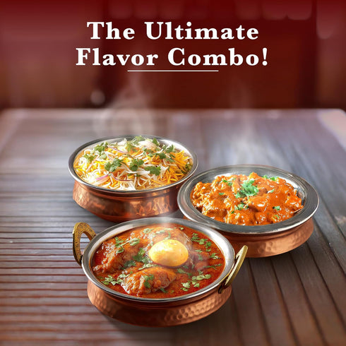 Pack 6 50g 2 Packs Rasoi Magic Non-Veg Zaika Assorted | Egg Curry, Butter Chicken, Veg Biryani Mix |Easy Cooking | No