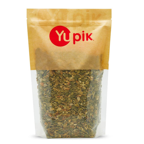 Yupik Dry Roasted Pumpkin Seeds, No Shell, 2.2 lb (35.3 oz), Gluten-Free,