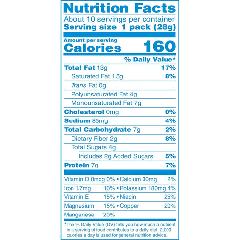 10 1 oz Packs, Pack 6 Planters Honey Roasted Peanuts, ct Box