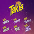 Multipack 14 9.9 Takis Blue Heat Rolled Tortilla Chips, Hot Chili Pepper Flavored, Box with Bags of Ounces