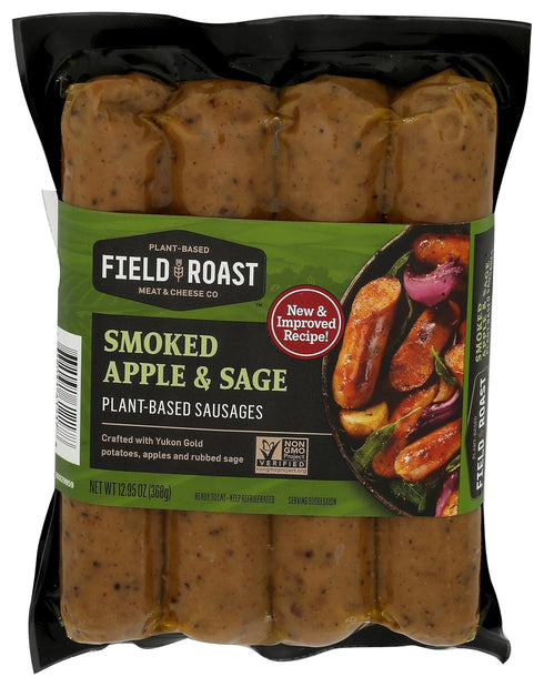 Field Roast Apple Sage Sausage, 12.95 OZ