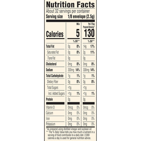 Good Seasons 4 Packets Italian Dressing & Recipe Seasoning Mix, ct