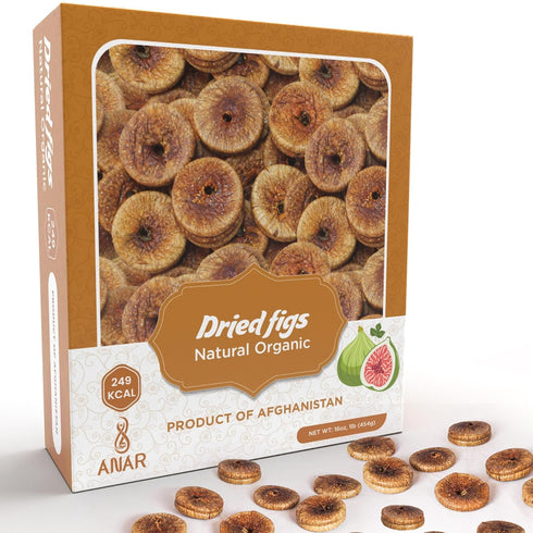 ANAR Dried Figs 16oz | 100% Natural | Whole | No Additives