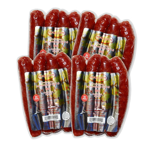 Mai Quoi Philippines Chinese style sausage 36oz 4 Packs Pork sausage No MSG Made
