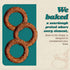 11 Oz. Pack 3 Unique Snacks Sourdough Craft Beer Pretzel Rings, Delicious Homestyle Baked Snack Bag, Vegan, OU Kosher