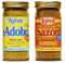 Loisa Adobo + Sazon Duo - USDA Organic, Non-GMO, No-MSG, No Preservatives,