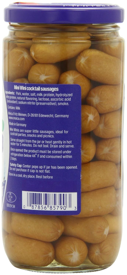 Meica 8.8 Mini Wini Sixty Cocktail Sausages, Ounce