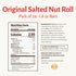 24 Pearson's Original Salted Nut Roll | Peanut, Caramel, Nougat Candy | Full- Size Candy Bars |Bulk, Individually
