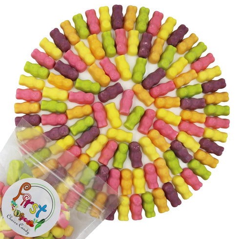Gummy (5 Candy Jelly Babies, English Style Sweets Babies Bite Size Candy Pound)