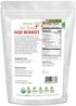 1 lb Organic Goji Berries - Premium Quality - Raw Sun Dried - Perfect Berry For Snacks, Smoothies, Cereal, Yogurt