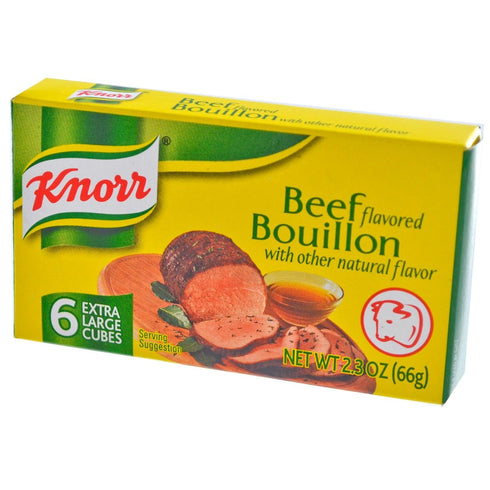 Knorr Bouillon Beef, 2.3-Ounce Packages (Pack of 24)