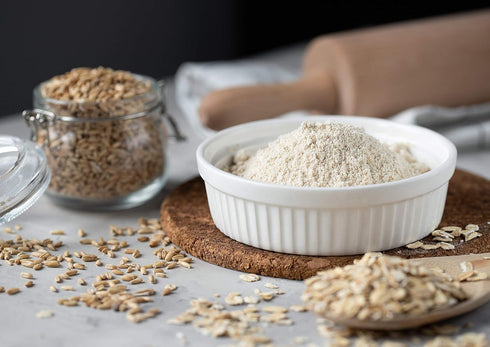 2 Food to Live Organic Oat Flour, Pounds - Non-GMO, Fine, Stone Ground from Whole Grain Oat Berries, Kosher, Vegan