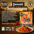 14.64 oz, 6 Pack Bravo Bravissimo Gemelli Italian Pasta Meal - Gourmet, Vegan-Friendly, Tomato & Basil Sauce Flavor