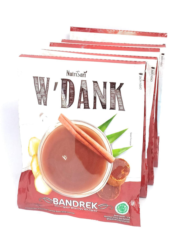 Nutrisari W'dank Bandrek - Ginger Palm Sugar, 10 sachets