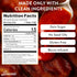 Baconic 12oz Bacon Infused Hot Sauce with Real Bacon Bits - Spicy, Zero Sugar, Keto-Friendly, No Seed Oils - Bold