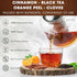 120 Hot Special Cinnamon Tea Bags – Herbal Tea Blend of Cinnamon, Black Tea, Orange Peel, and Cloves
