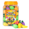 60 Fruit Shaped Fizzy Candy Powder, With Hanging Hole Caps for Decorative