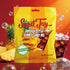 SweetJoy Gummy 16oz (4 4oz), Pack Swedish-Style Candy Mix, Non-GMO, Gelatin-Free, and Pineapple, Cola, Soda Flavored