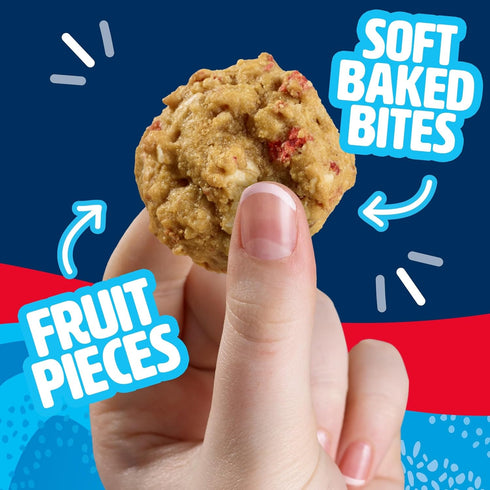 (5 20 Nutri-Grain Power-Fulls Soft Baked Oat Bites, Protein Snacks, Whole Grain, Strawberry Boxes, Pouches)